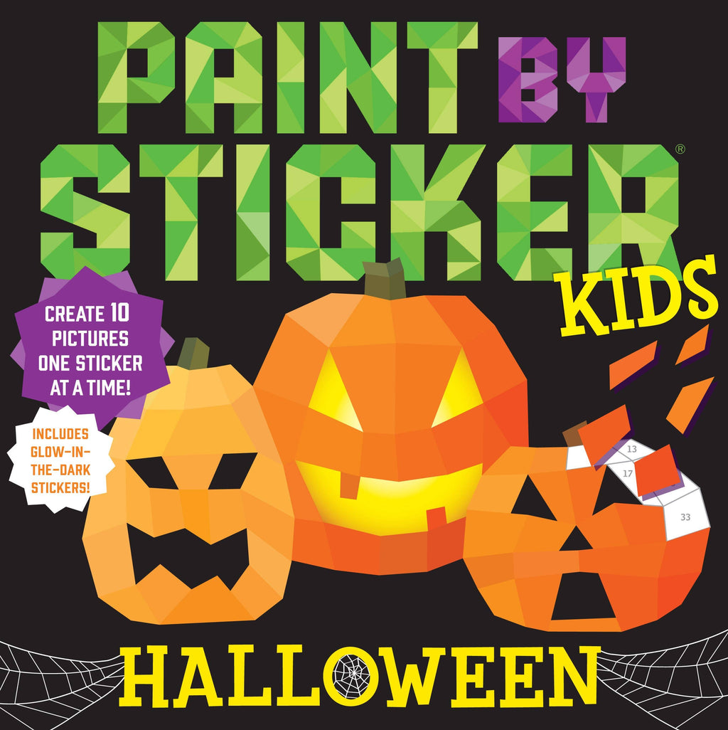 Paint by Sticker Kids: Halloween - Sticker Activity Book