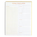 Clear Your Mind Brain Dump Notepad