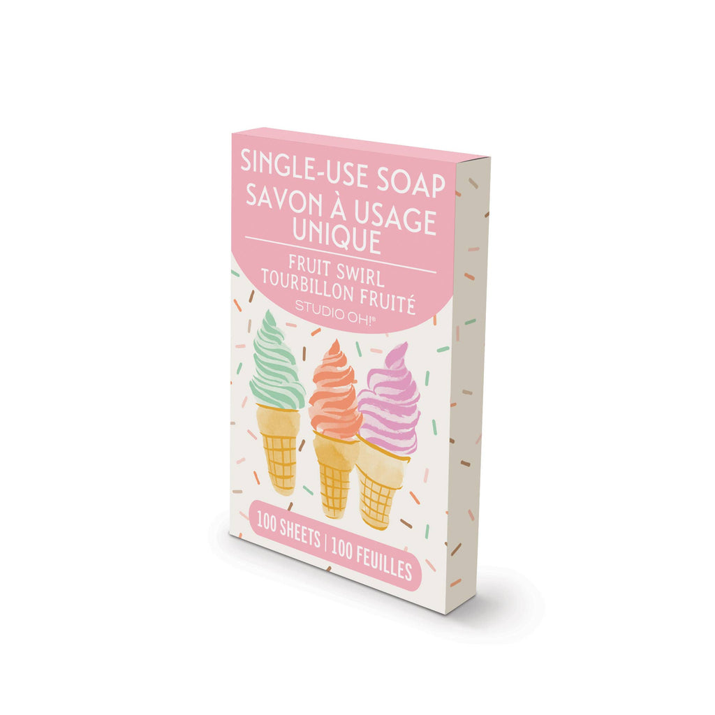 Cool & Creamy Single-Use Soap Sheets