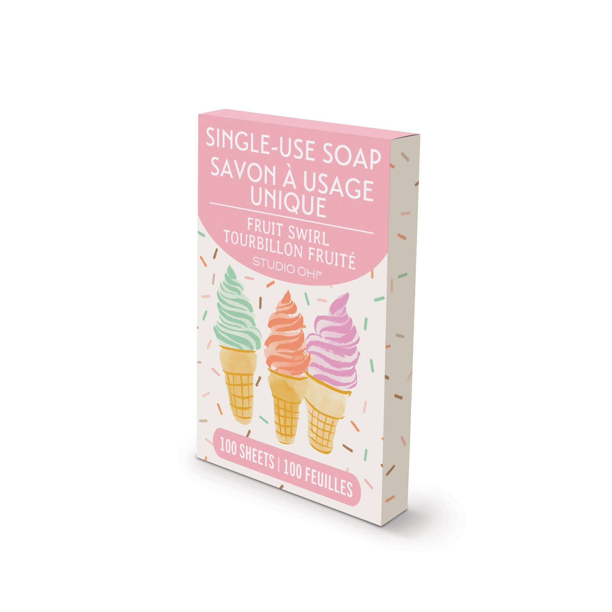 Cool & Creamy Single-Use Soap Sheets