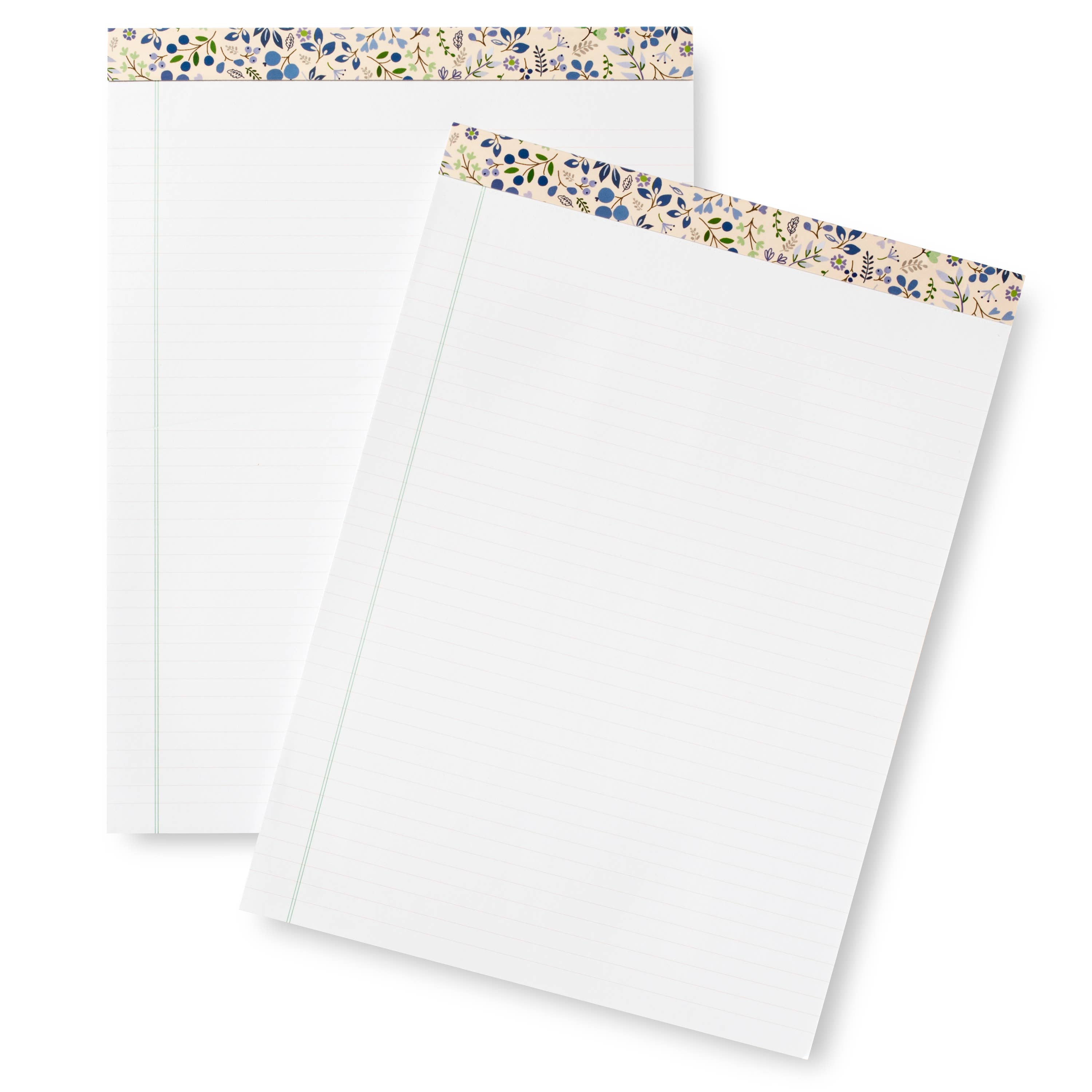 Notepad Set: Blue Floral