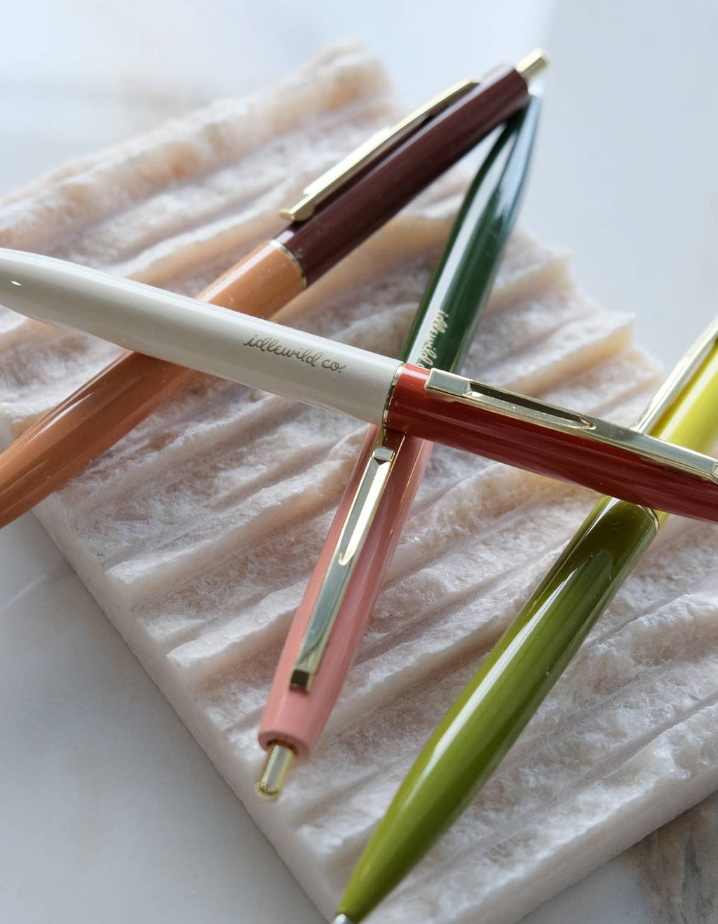 Retro Pen Set of Four | Desert Tones