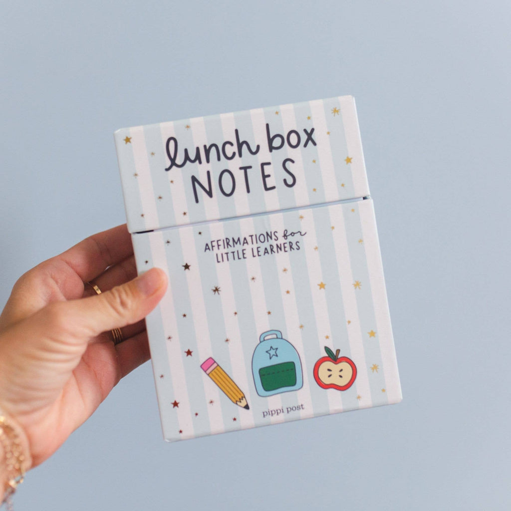 Kids Gift Lunchbox Note Card Set – Affirmation Lunchbox Notes by Pippi Post