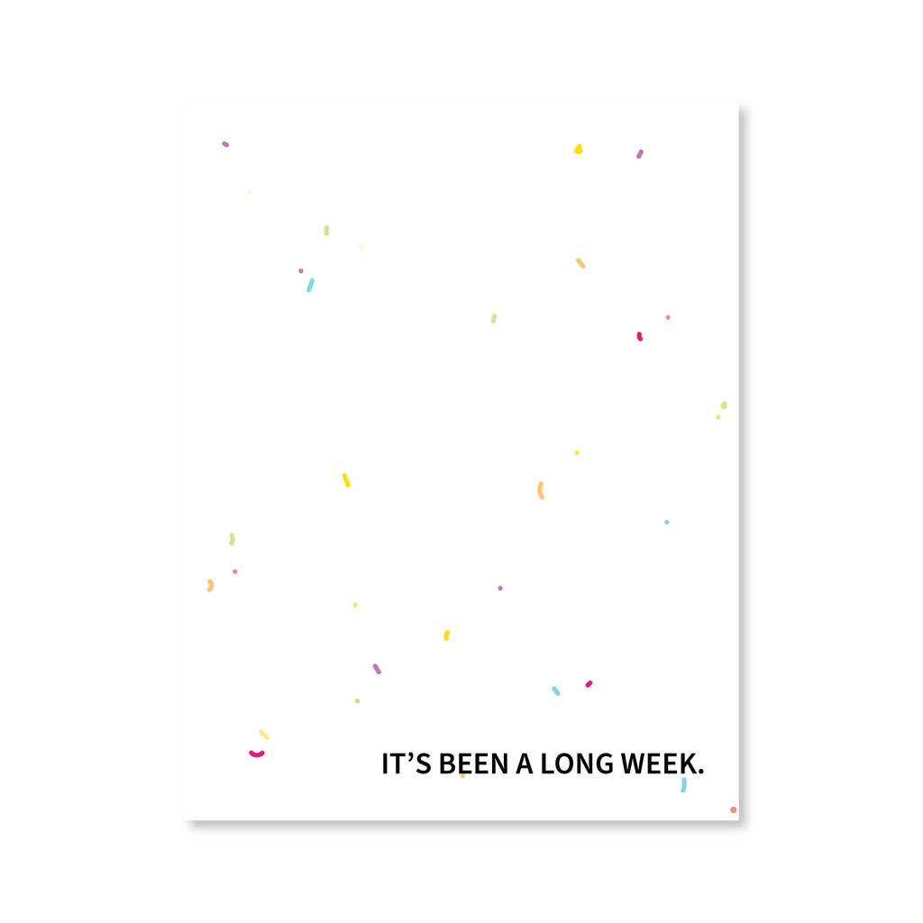 Long Week Notepad | Assorted Colors | Public School Paper Co.