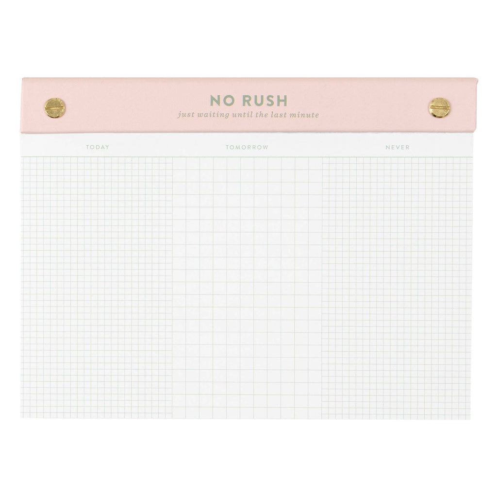 No Rush Notepad | Studio Calico