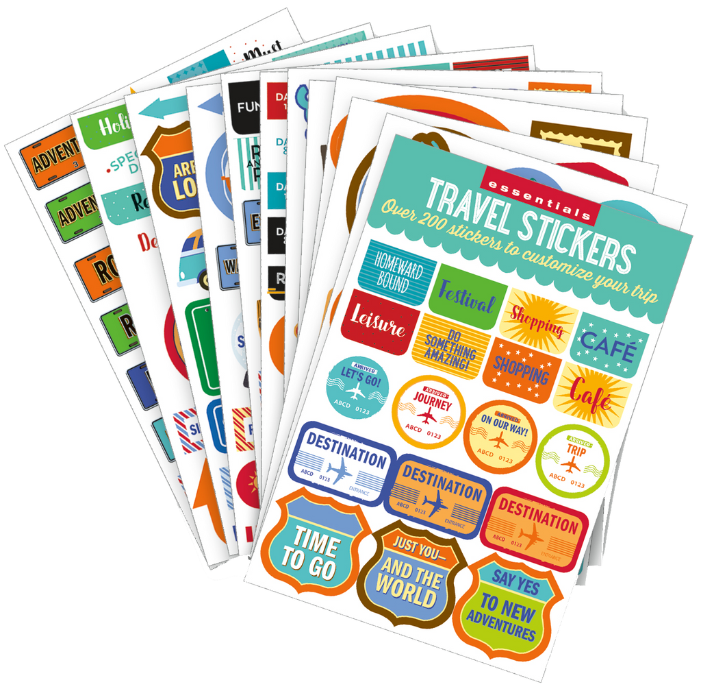 Essentials Travel Planner Stickers by Peter Pauper Press
