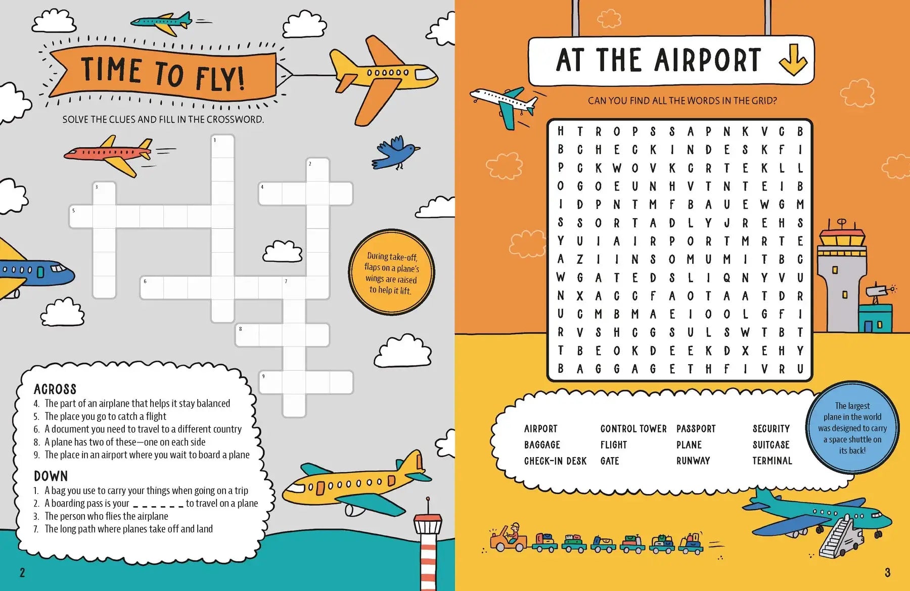 The Big Book of Airplane Activities | Lonely Planet Kids