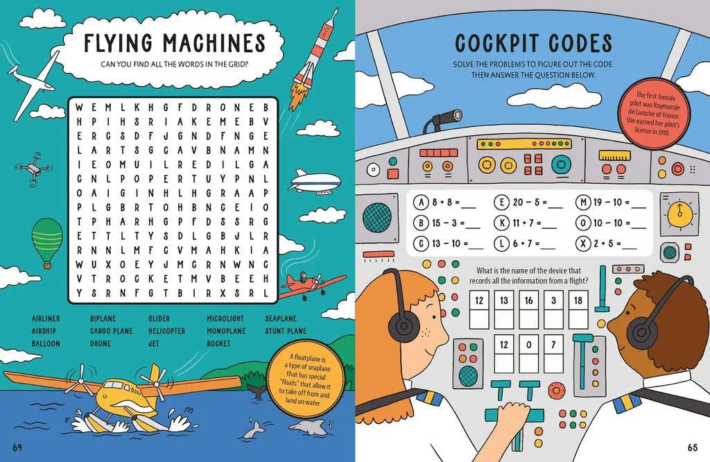 The Big Book of Airplane Activities | Lonely Planet Kids