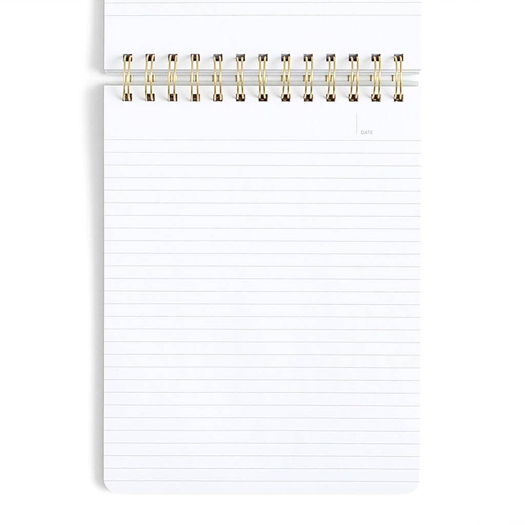 Brilliant Ideas Top Spiral 7x9 Notebook