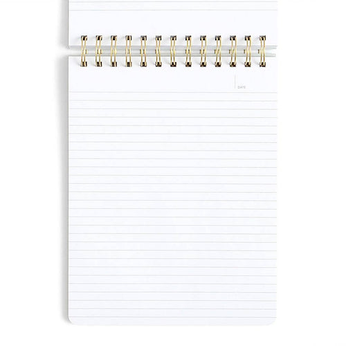 Brilliant Ideas Top Spiral 7x9 Notebook