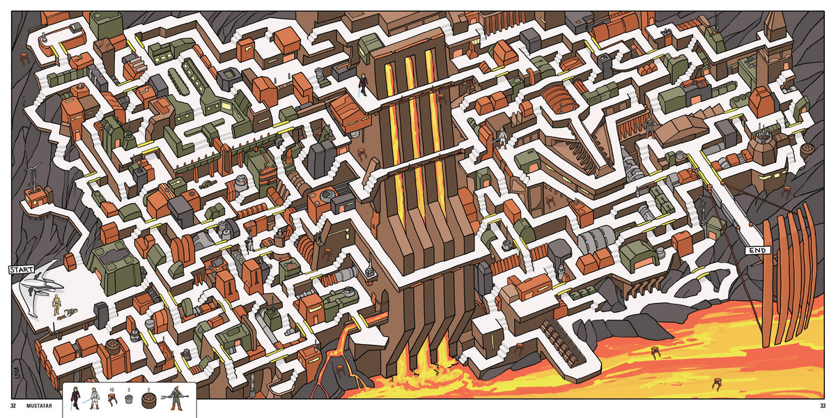 Star Wars Mazes – A Galactic Adventure Puzzle Book