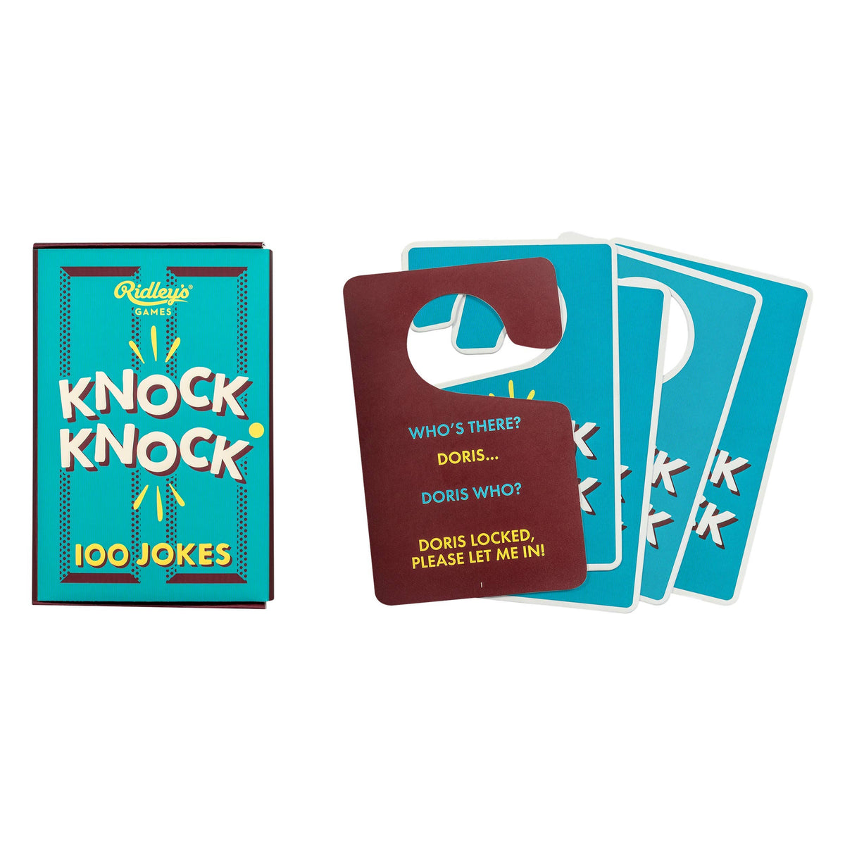 100 Knock-Knock Jokes Card Deck