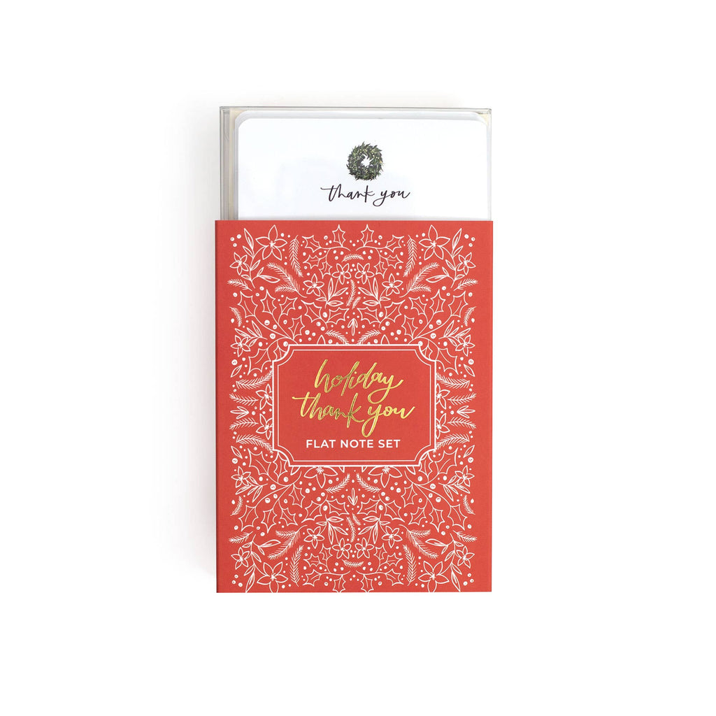 Holiday Thank You Flat Note Set