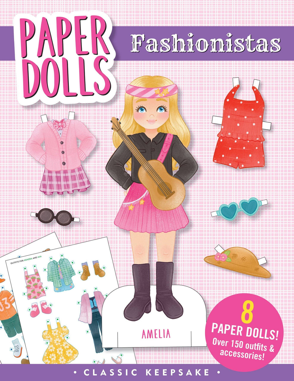 Classic Keepsake Paper Dolls: Fashionistas | Peter Pauper Press