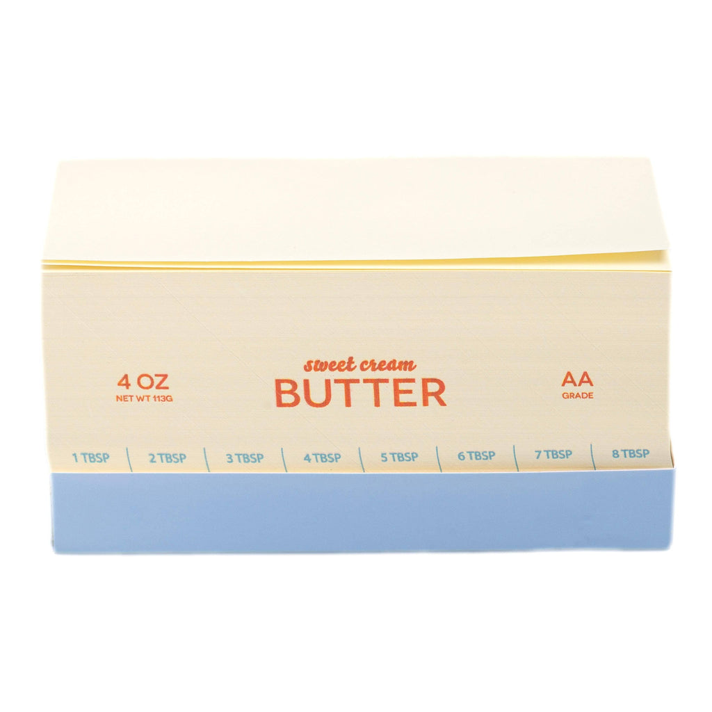 Retro Butter Paper Notepad