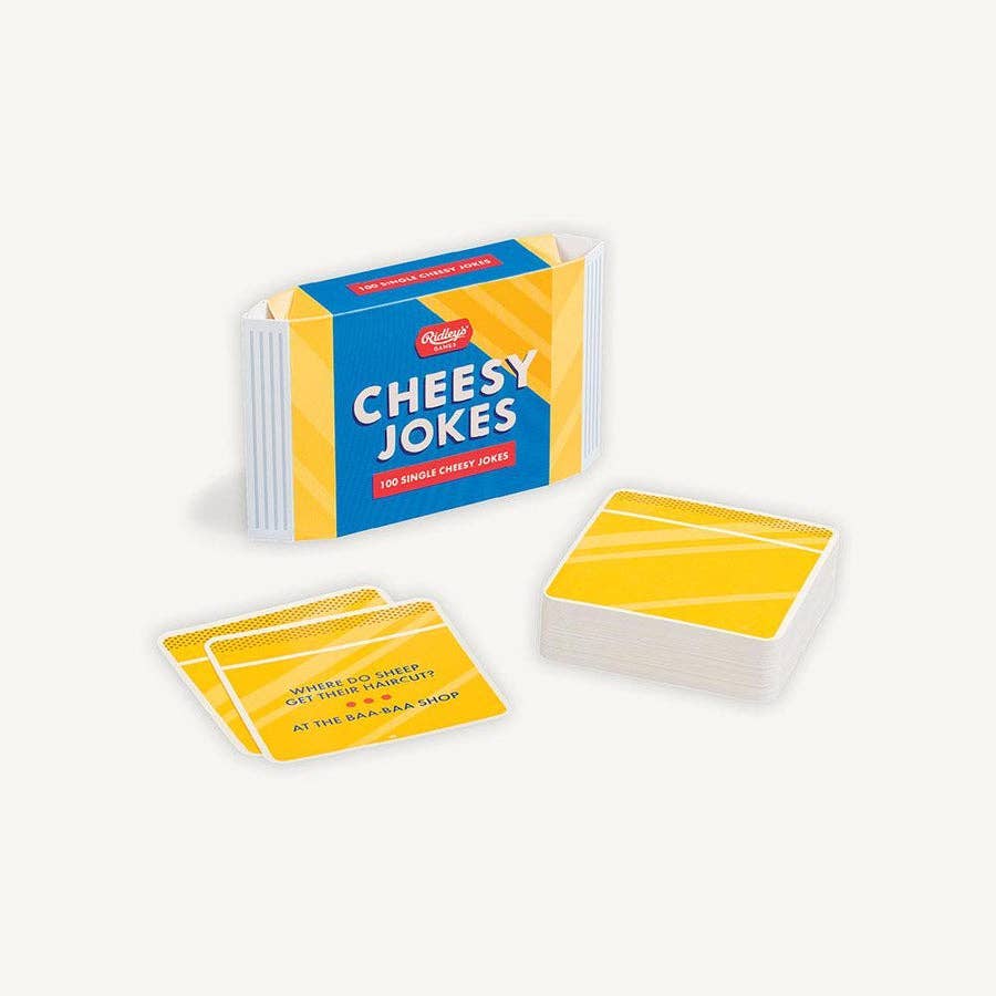 100 Cheesy Jokes – Joke Cards