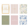 Birthday Gifter Greeting Card Boxed Set – Assorted Birthday Card Set by Sweet Water Decor