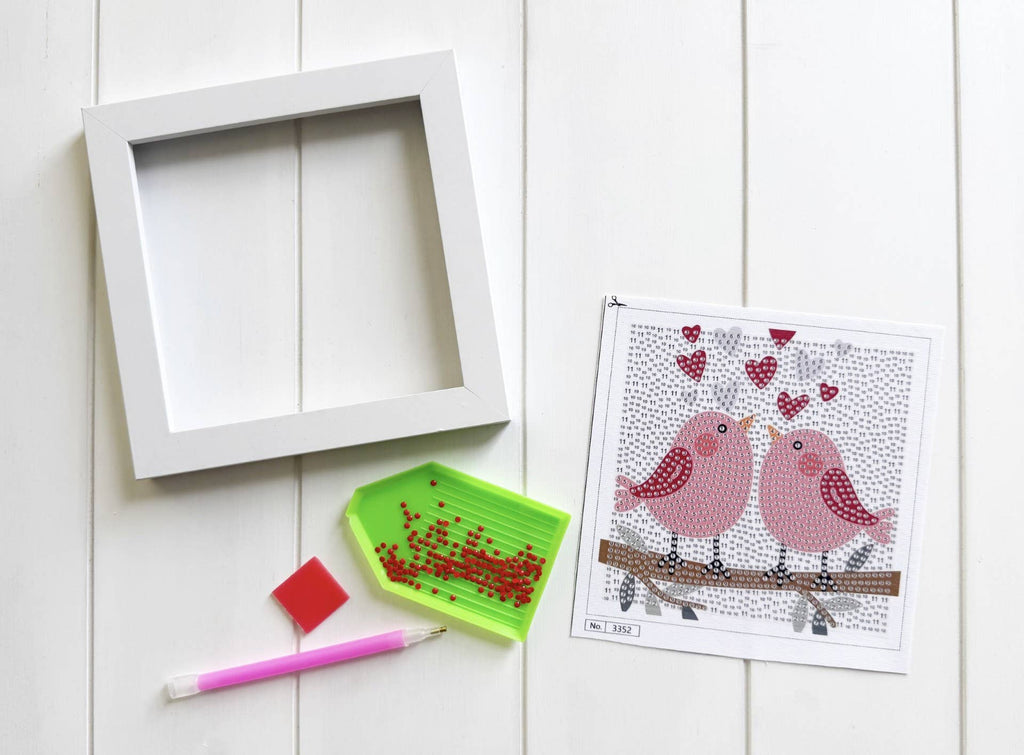 Lovebirds Diamond Art Kit