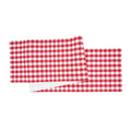 Ashford Red Gingham Check Table Runner by C&F Home