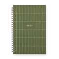 Grid Undated Weekly Planner Journal: Moss