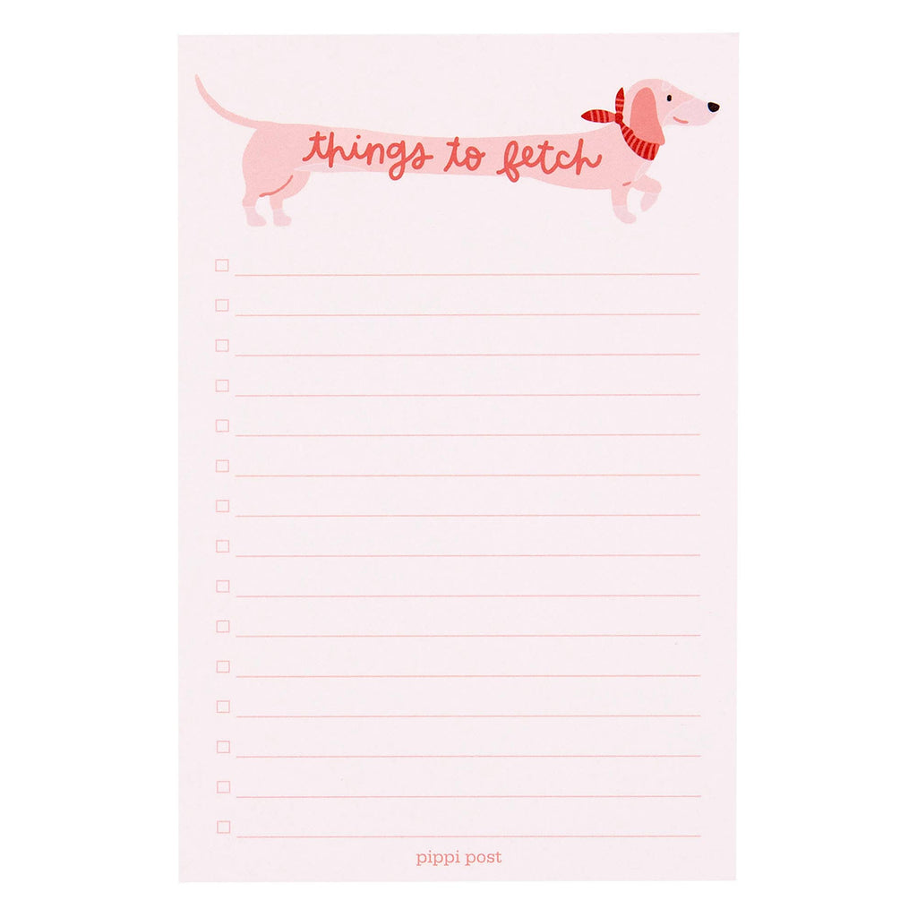 Things To Fetch Dog Notepad
