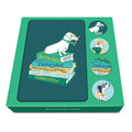 Dog Lover Note Card Set – Smart Pups Assorted Cards with Stickers by Studio Oh!
