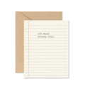 You Make School Cool Greeting Card