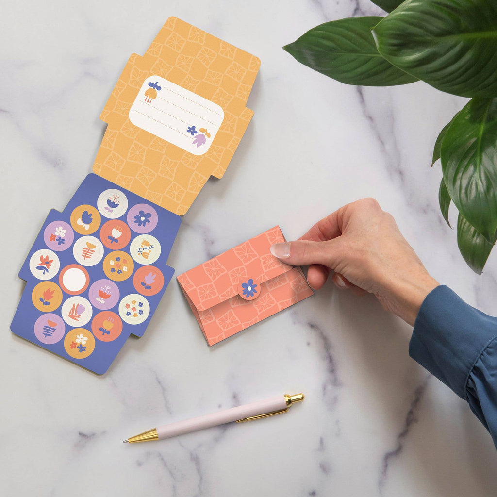 Swaying Blooms Mini Memo with Stickers