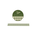 Gingham Washi Tape: Moss