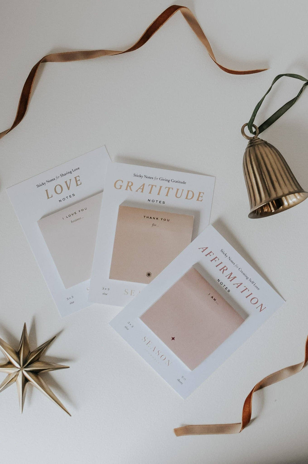 Gratitude Notes - Sticky Notes for Thank You & Encouragement, 50 Sheets