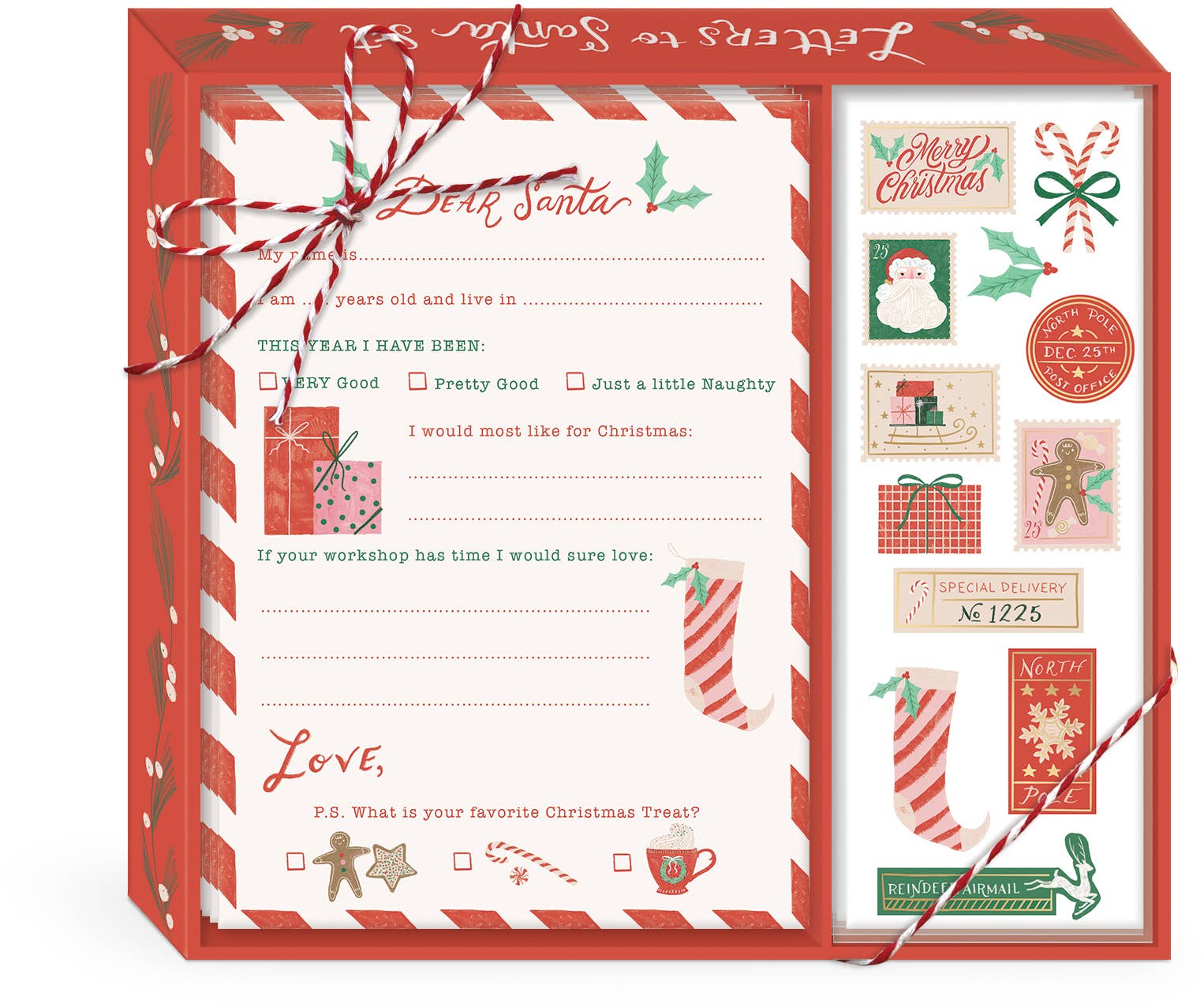 LETTERS TO SANTA NOTECARDS