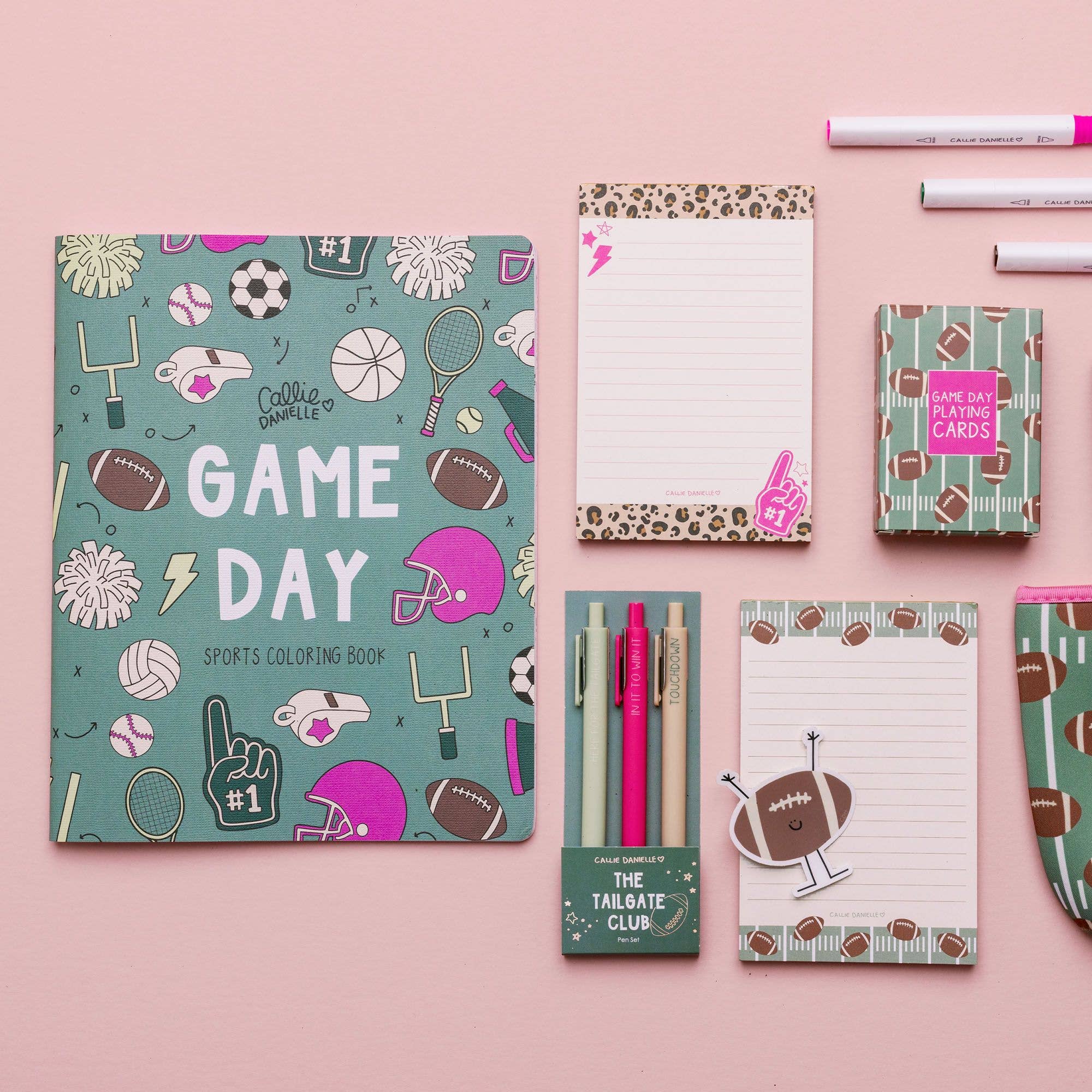 Football Game Day Notepad