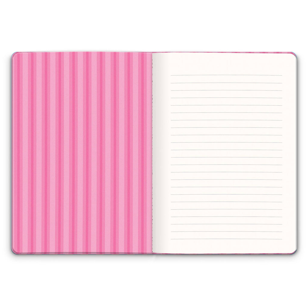 Cotton Candy Stripes Keri Notebook