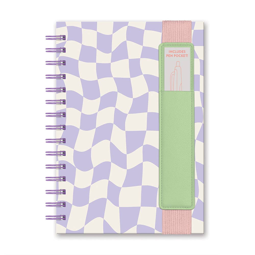 A Mirage of Thoughts Oliver Notebook with Pen Pocket by Studio Oh!