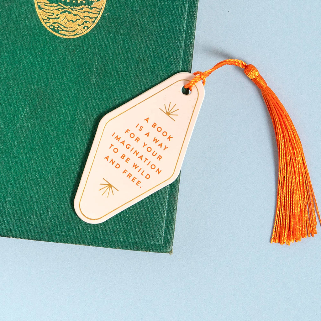 Your Imagination Leather Bookmark | Studio Calico