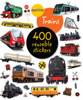 Eyelike Stickers: Trains Reusable Sticker Book