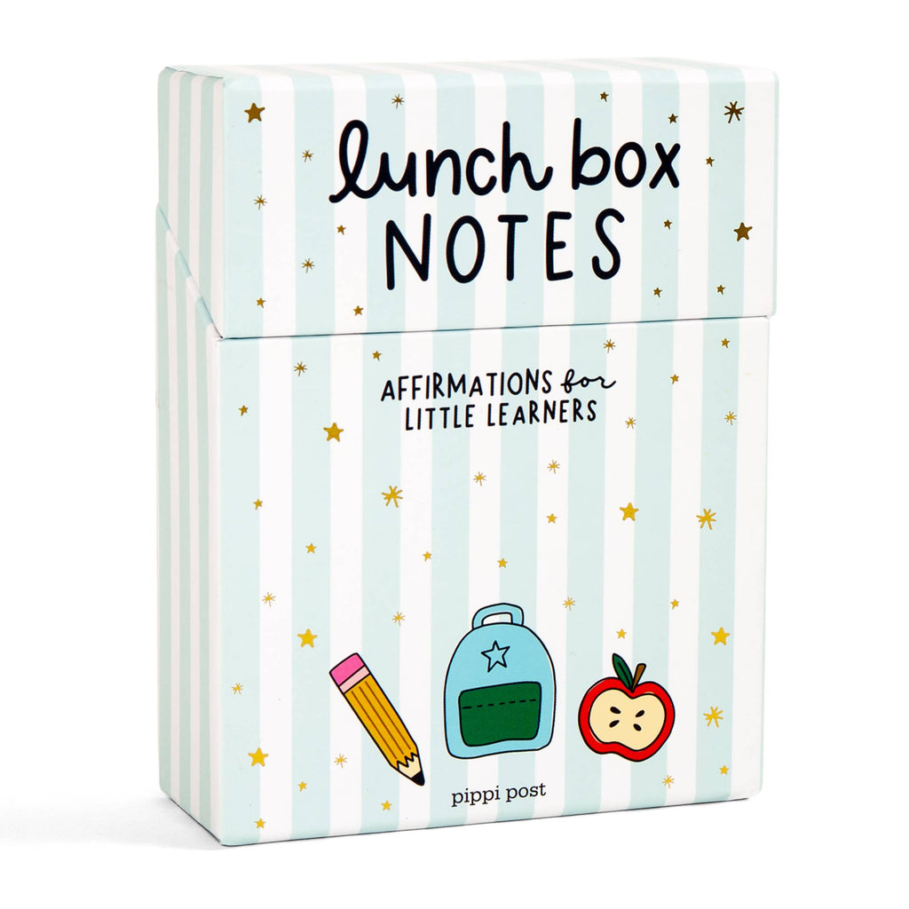 Kids Gift Lunchbox Note Card Set – Affirmation Lunchbox Notes by Pippi Post