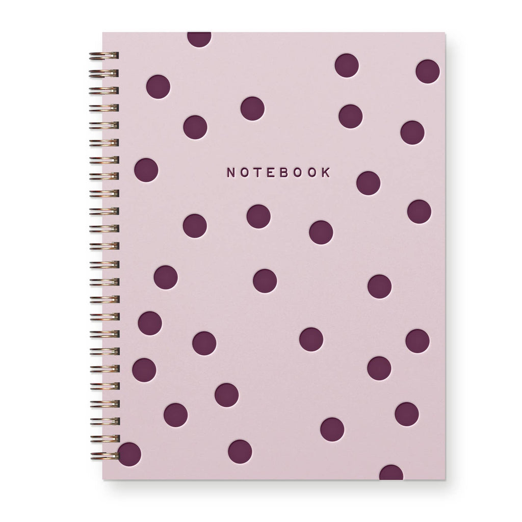 Polka Dots Journal : Lined Notebook