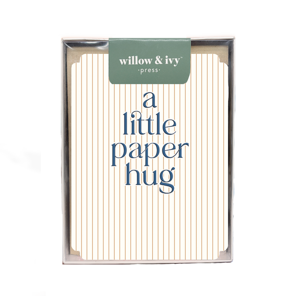 Paper Hug Blank Boxed Card Set