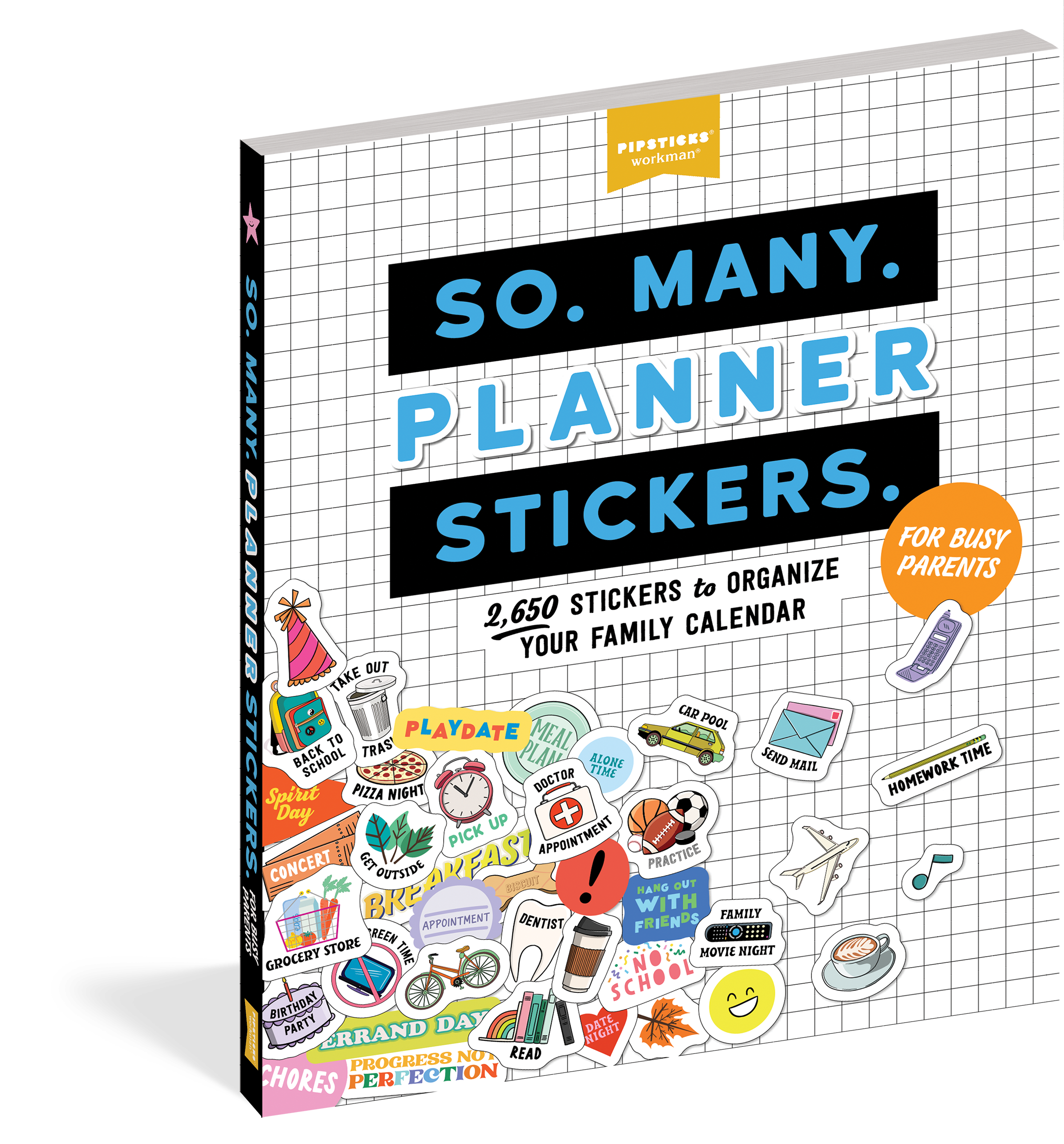 So. Many. Planner Stickers. For Busy Parents: Trade Paperback