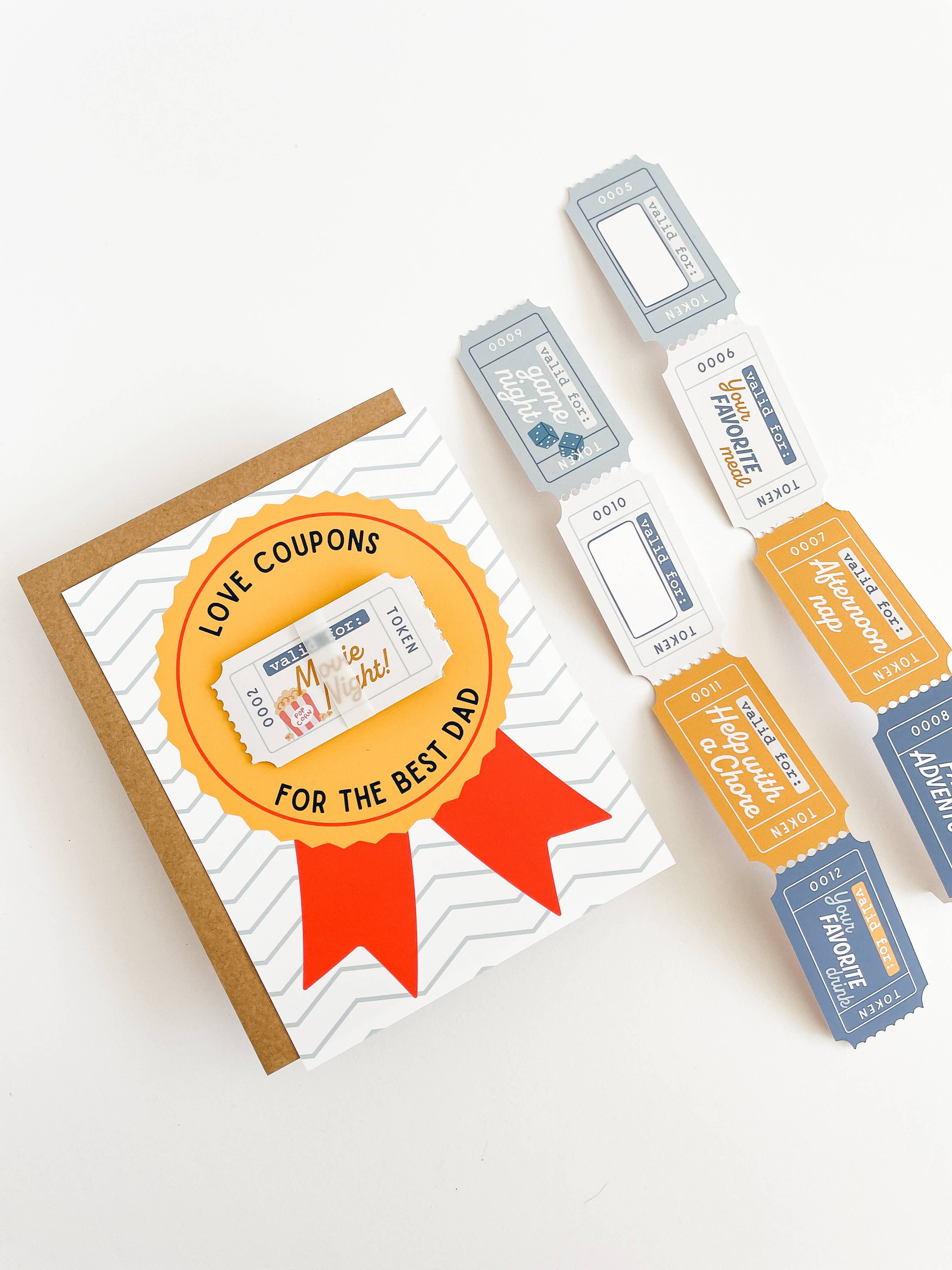 Father's Day Gift From Kids - Activity Coupons