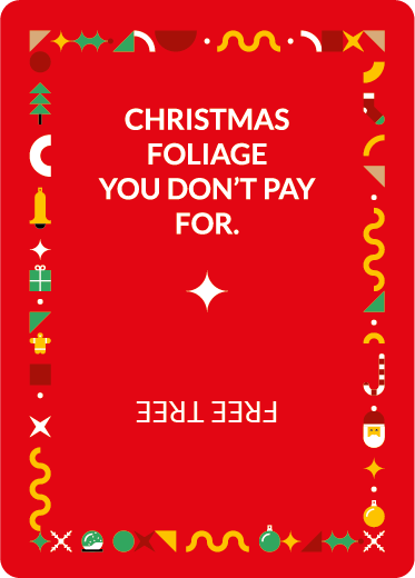 Holly Jolly Christmas Rhyming Word Card Game