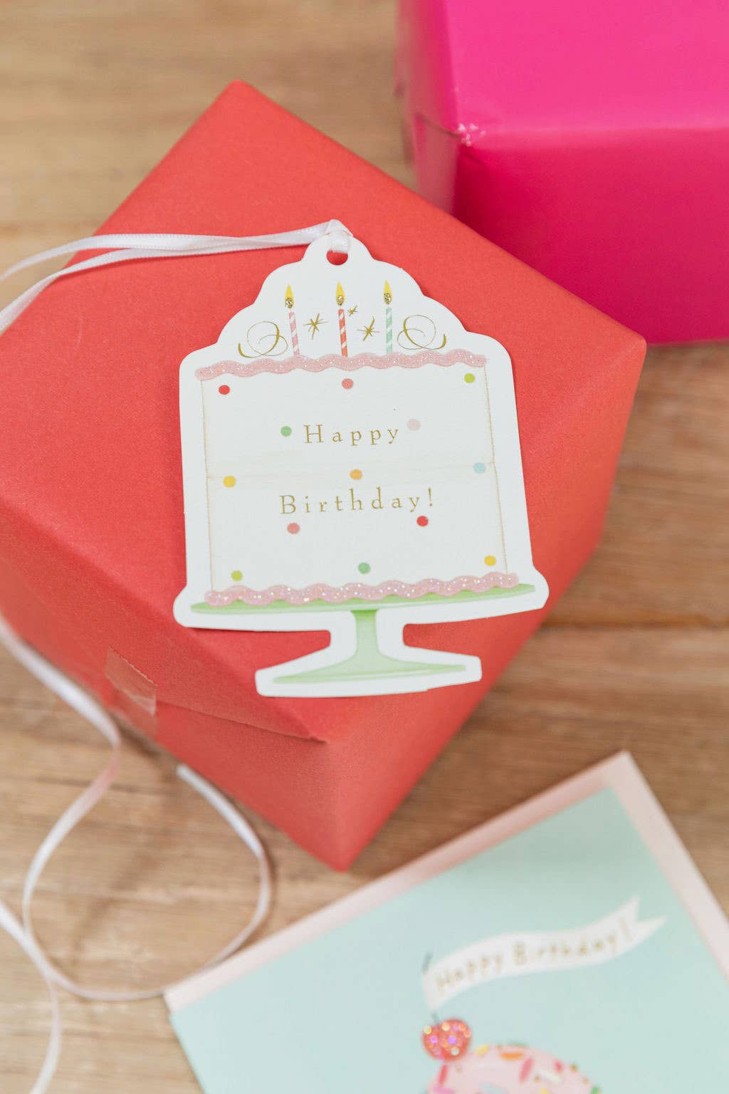 Birthday Cake Pretty Gift Tag