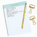Master Plan Notepad