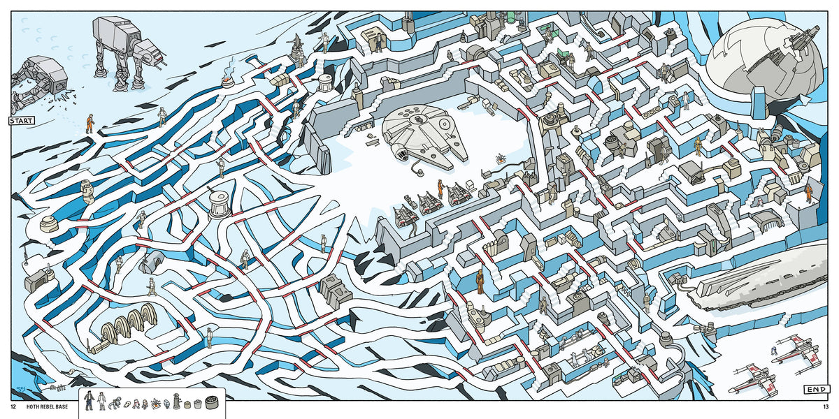 Star Wars Mazes – A Galactic Adventure Puzzle Book