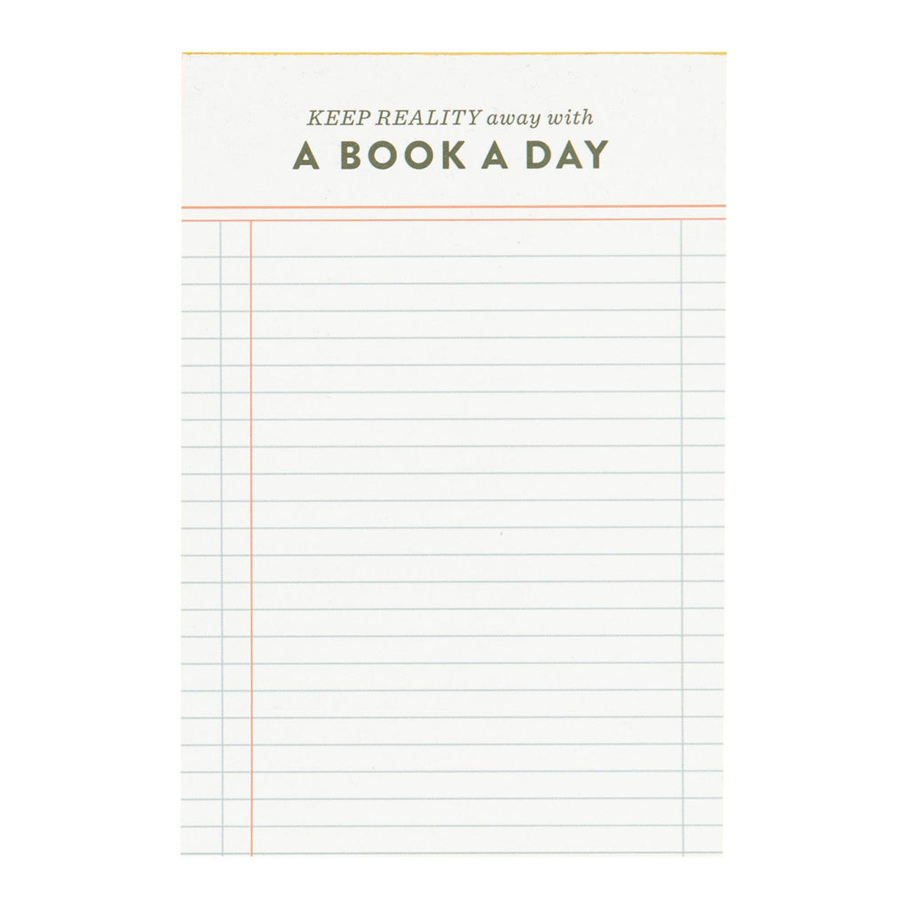A Book A Day Notepad