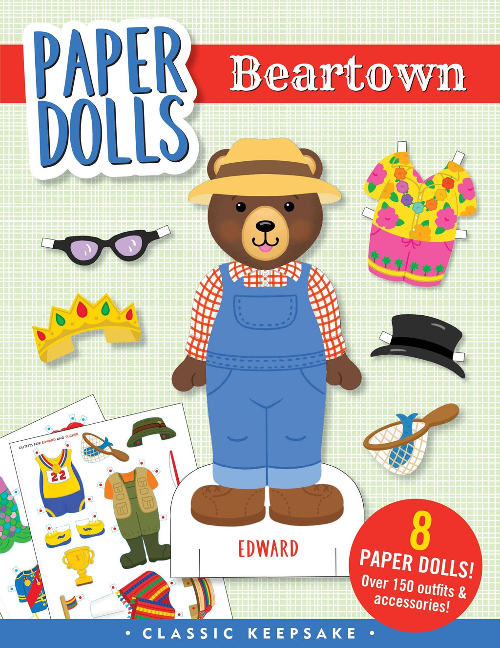 Classic Keepsake Paper Dolls: Beartown | Peter Pauper Press