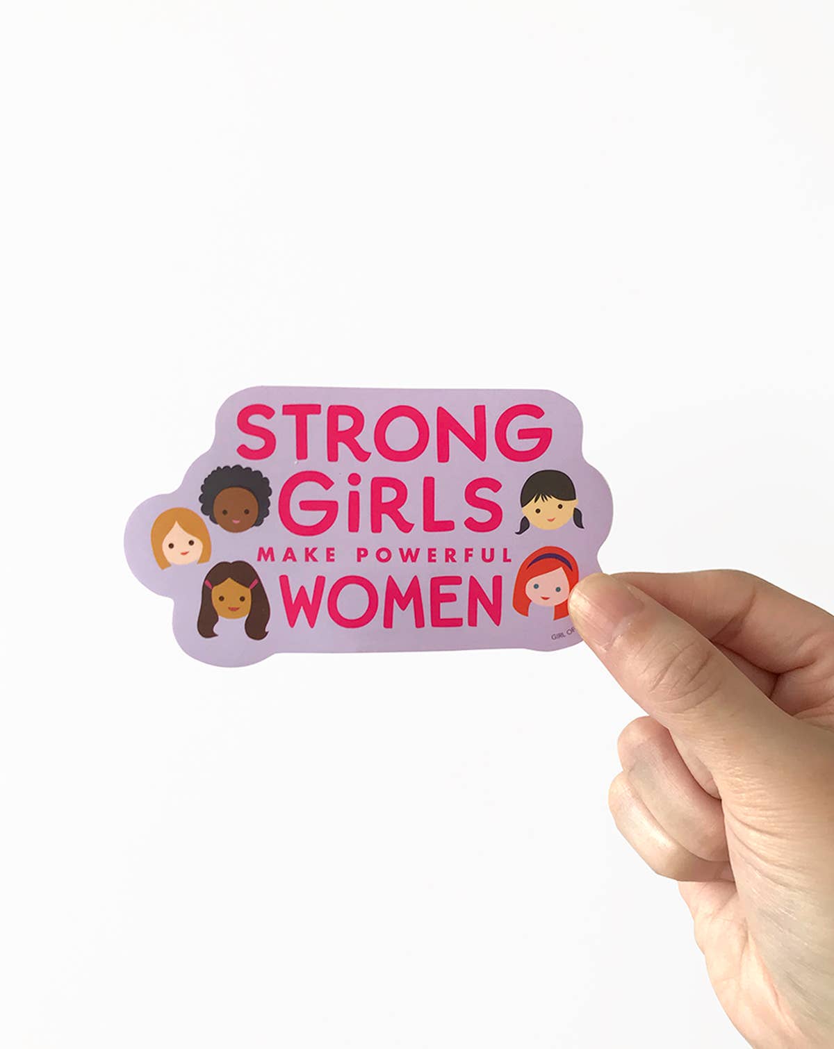Girl Power Vinyl Sticker