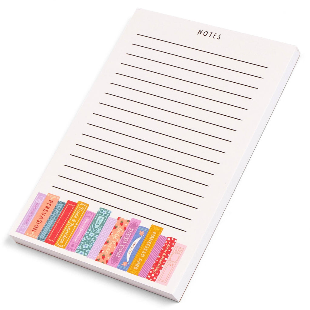 Jane Austen Books 4x6 Notepad