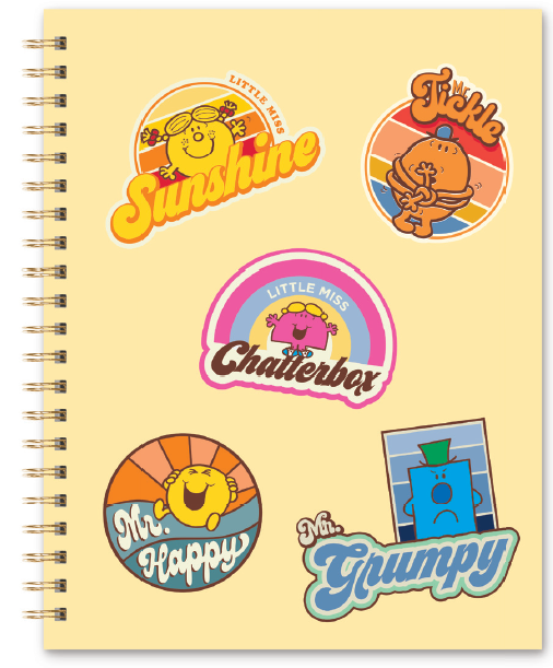 Little Miss and Mr.  – So Many Feelings Hardcover Notebook by Studio Oh!